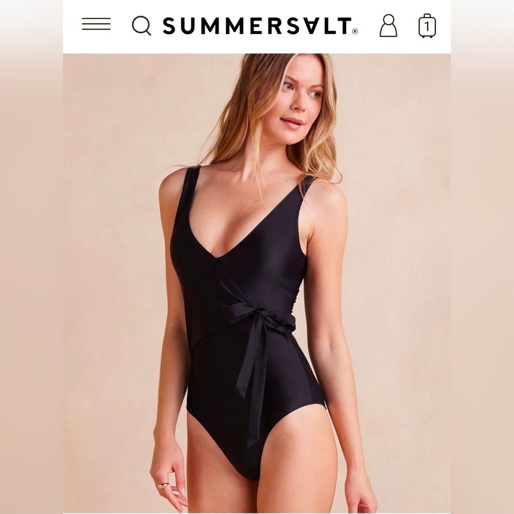 Summersalt Perfect Wrap Long Torso One Piece
